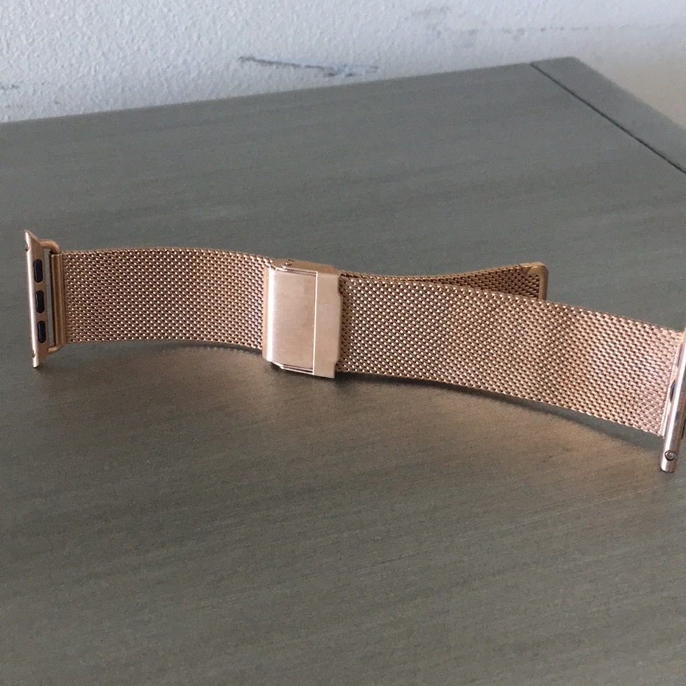 Rose Gold IPhone watch band